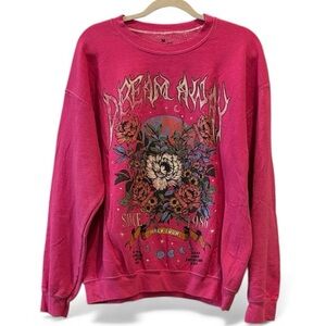 Goodie Two Sleeves Dream Away Pink Crewneck Sweatshirt